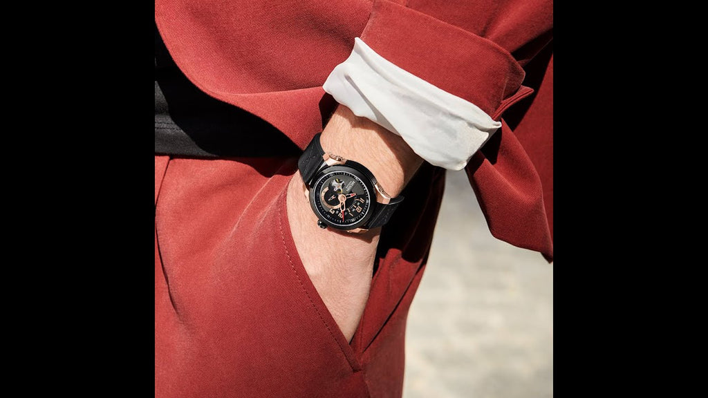 MEGIR Automatic Movement Mechanical Watches Men Luxury Fashion Leather Business Wristwatch Clock Big Dial Male Reloj Hombre 62050