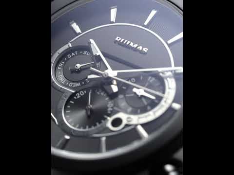 RUIMAS Mechanical Watches for Men Luxury Casual Business Wristwatch Leather Male Clock Date Chronograph Relogios Masculino 6767