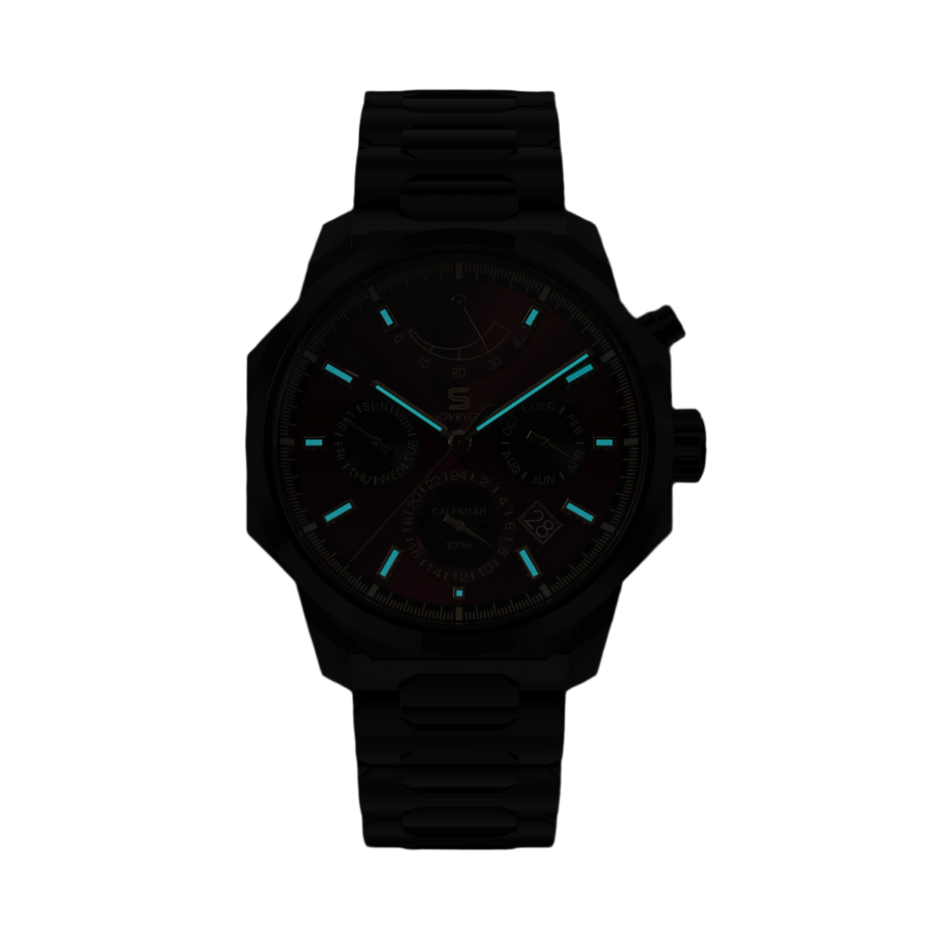 SOVRYGN Calendar Midnight Edition Watch